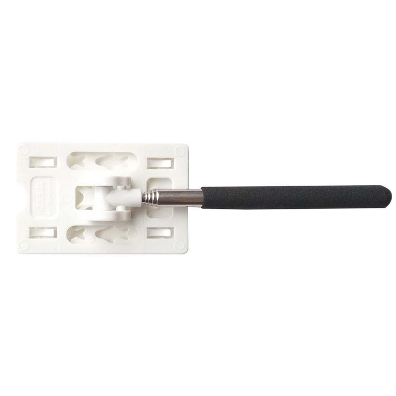 Teleskopický držák mýtné karty do auta Bezkontaktní parkovací tyč pro placení mýtného Nastavitelný držák na tyčku Touch N Go pro přepravu automobilů