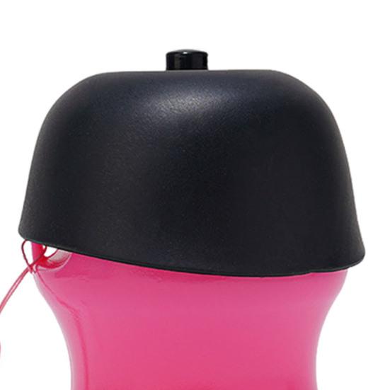 Kelímek na vodu pro domácí mazlíčky Nepropustné silikonové těsnění Přenosná skládací cestovní miska Snadno se čistí Miska pro pomalé krmení Láhev na vodu pro psy