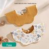 Korean Style 360° Waterproof Baby Bibs - Double-Sided Pure Cotton Gauze