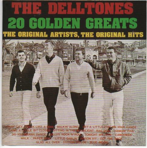 

CD DELLTONES - 20 Golden Greats D27037 Festival Record 1993 Australia Rock Used