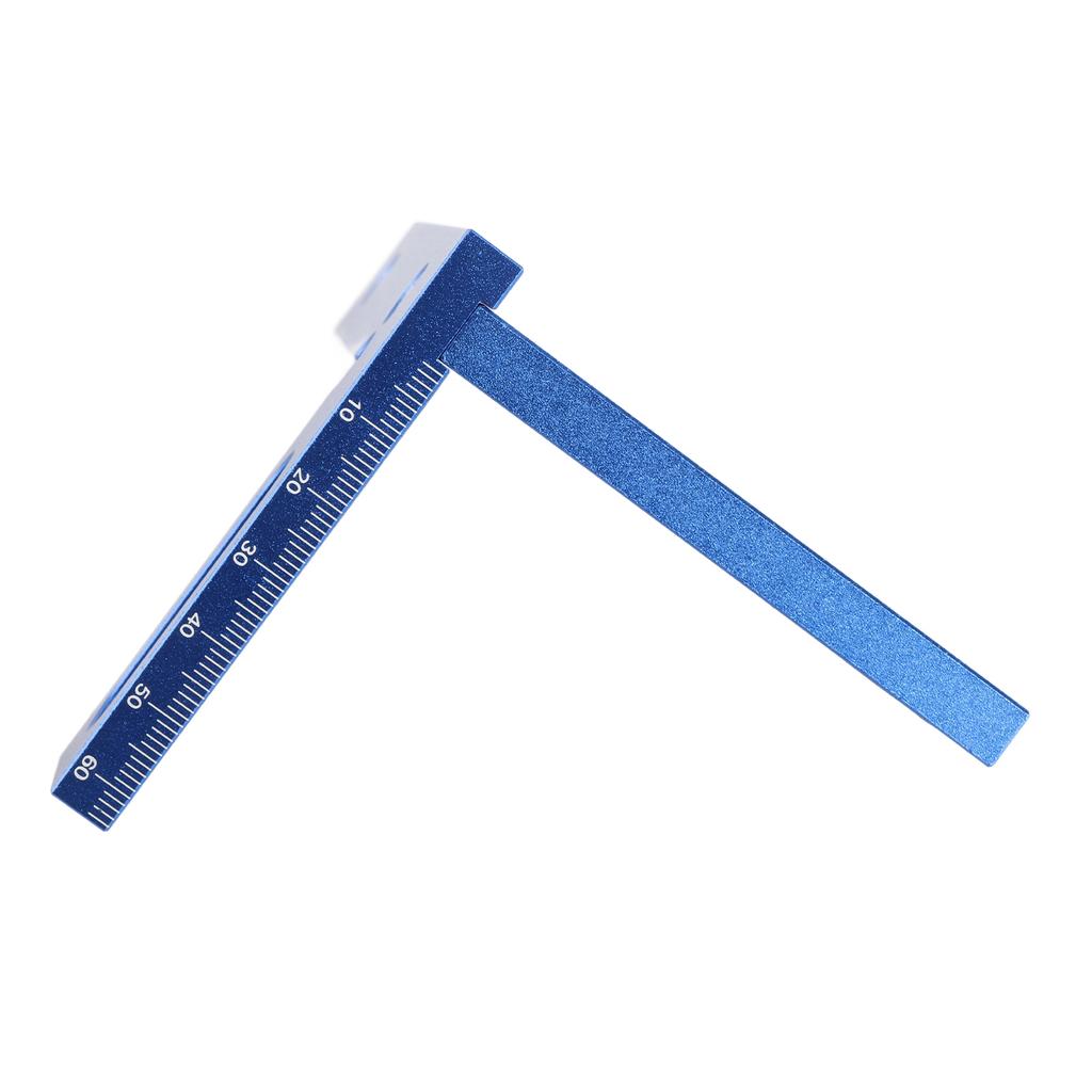 Aluminum Alloy Multi Angle Measuring Ruler Woodworking DIY Miter Triangle Ruler Utility Scribing Gauge Multifunctional