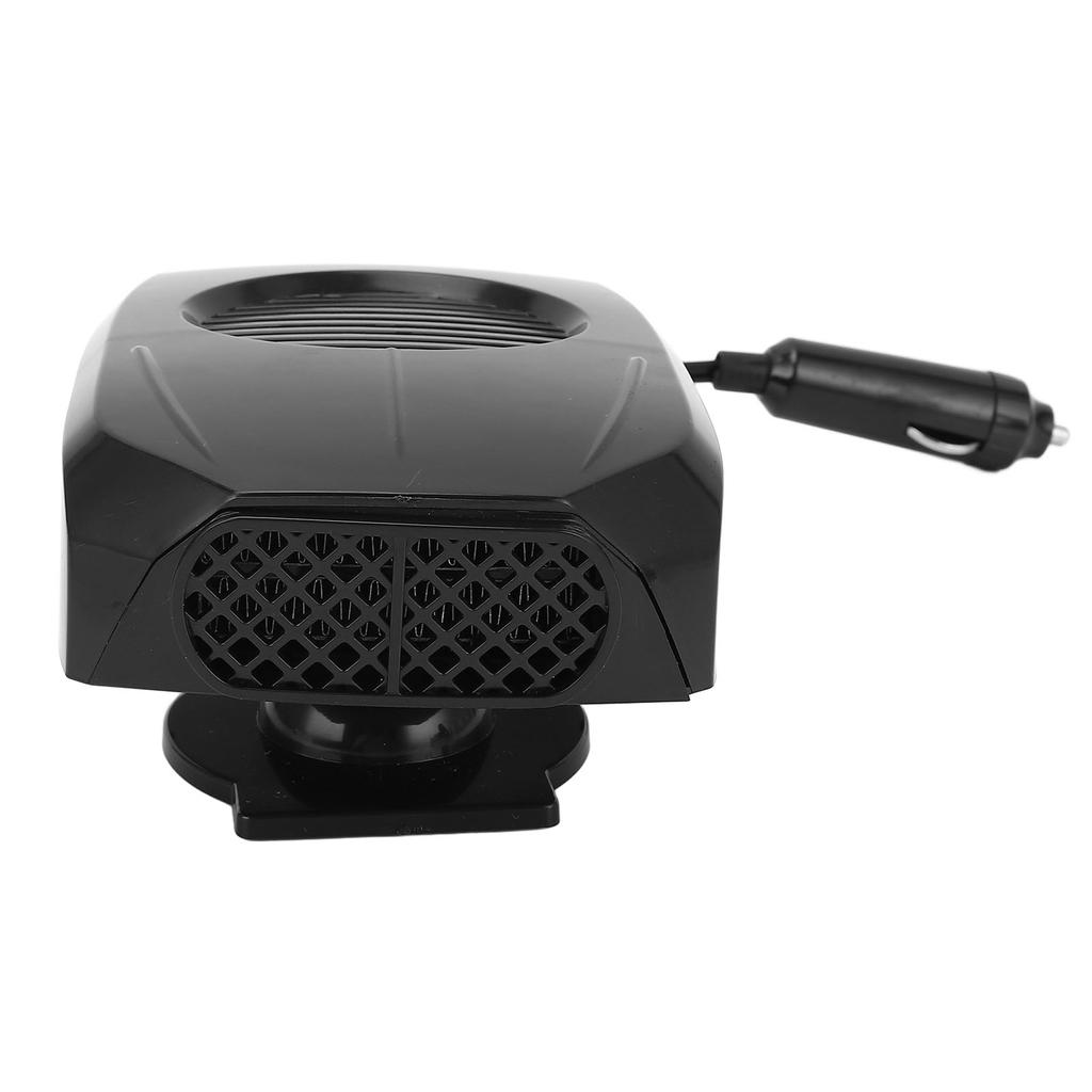 12V Auto Car Heater Defroster Windshield Defogger Automobile Windscreen Heater Black