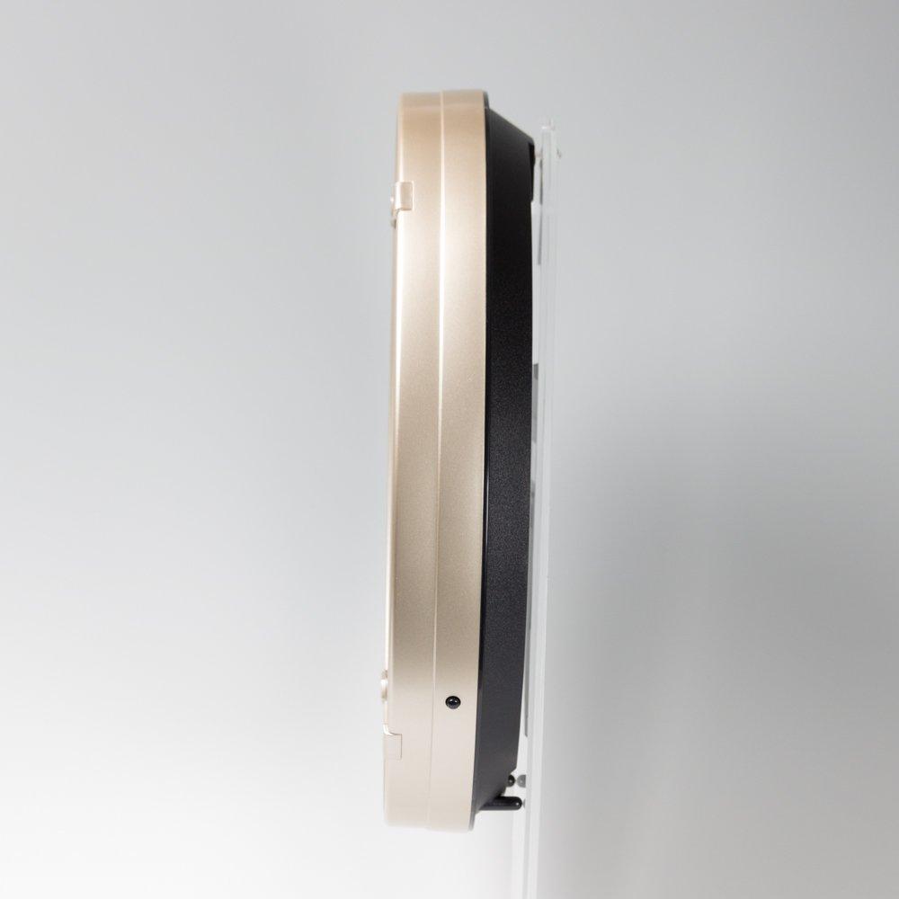 Seiko Clock Melody Analog Triple Decorative Christmas and Pale Gold Pearl AM259B, Clock, Radio-Controlled, Karakuri, Selection, Melody, Pendulum,