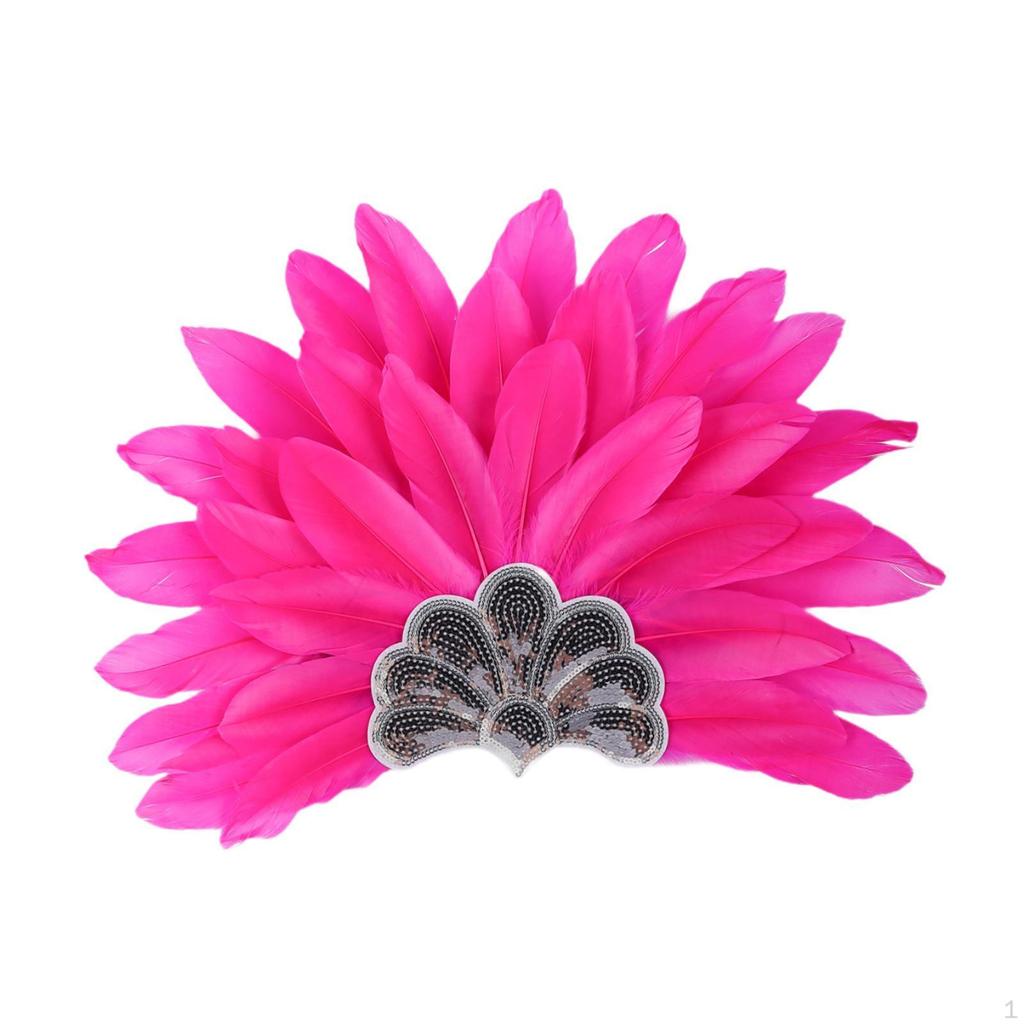 Feather Headband for Costume Events