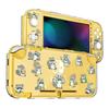 DLseego Switch Lite Clear Transparent Switch Raccoon Separate PC Ultra Easy Full Sparkly Raccoon Design Case, Case, Cover, Pattern, Clear, Material,