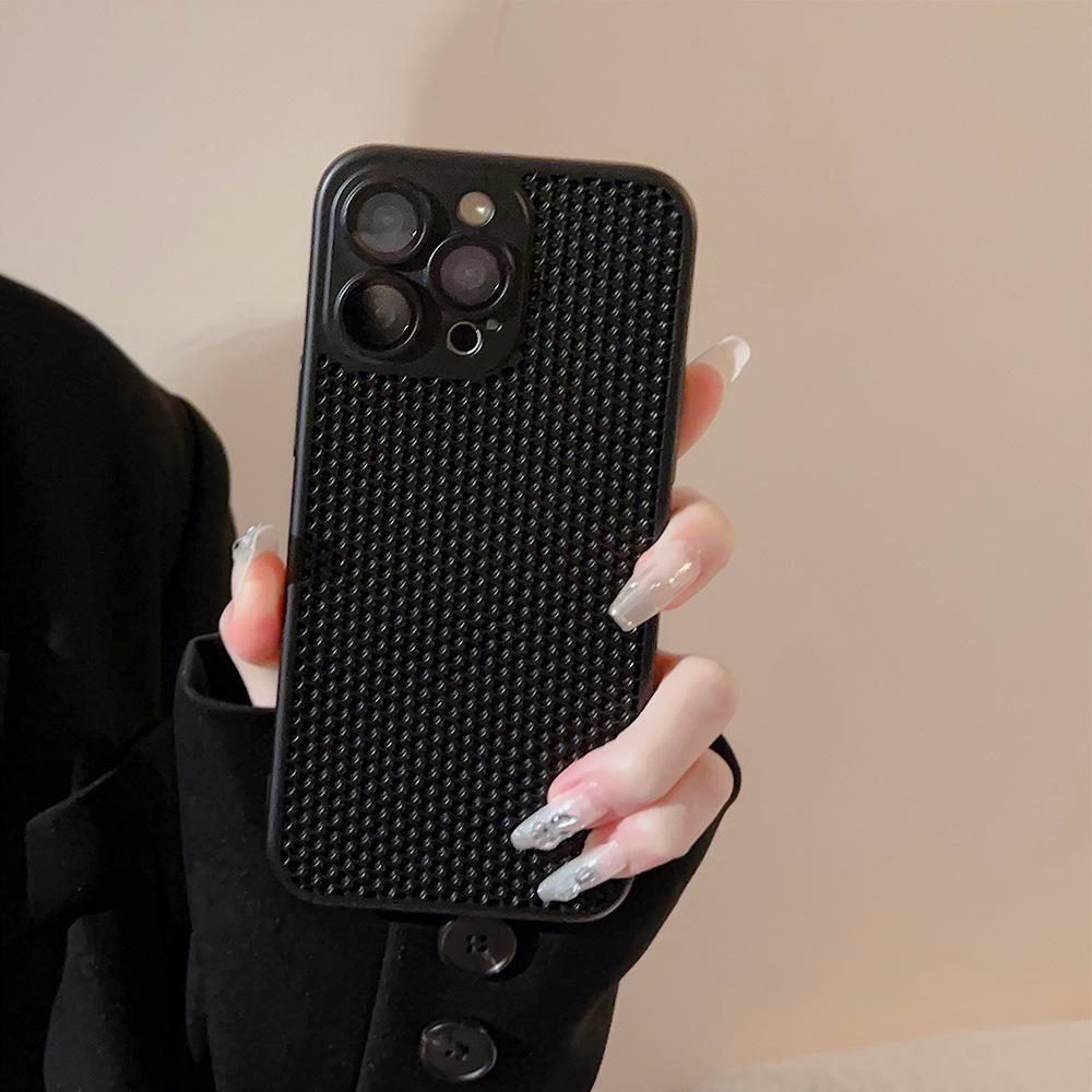 

Чехол для мобильного телефона 15ProMax Дышащий iPhone 14 Всесторонний 12 Apple 13 Ударопрочный XR Жесткий чехол 12pro