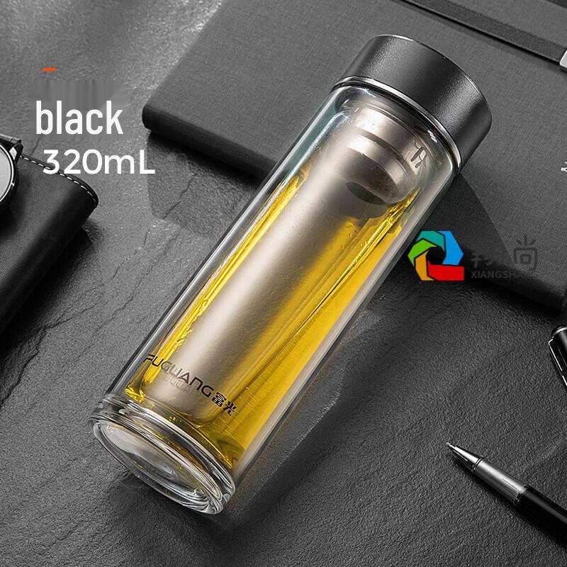 FUGUANG Double-Layer Heat-Resistant Glass Cup