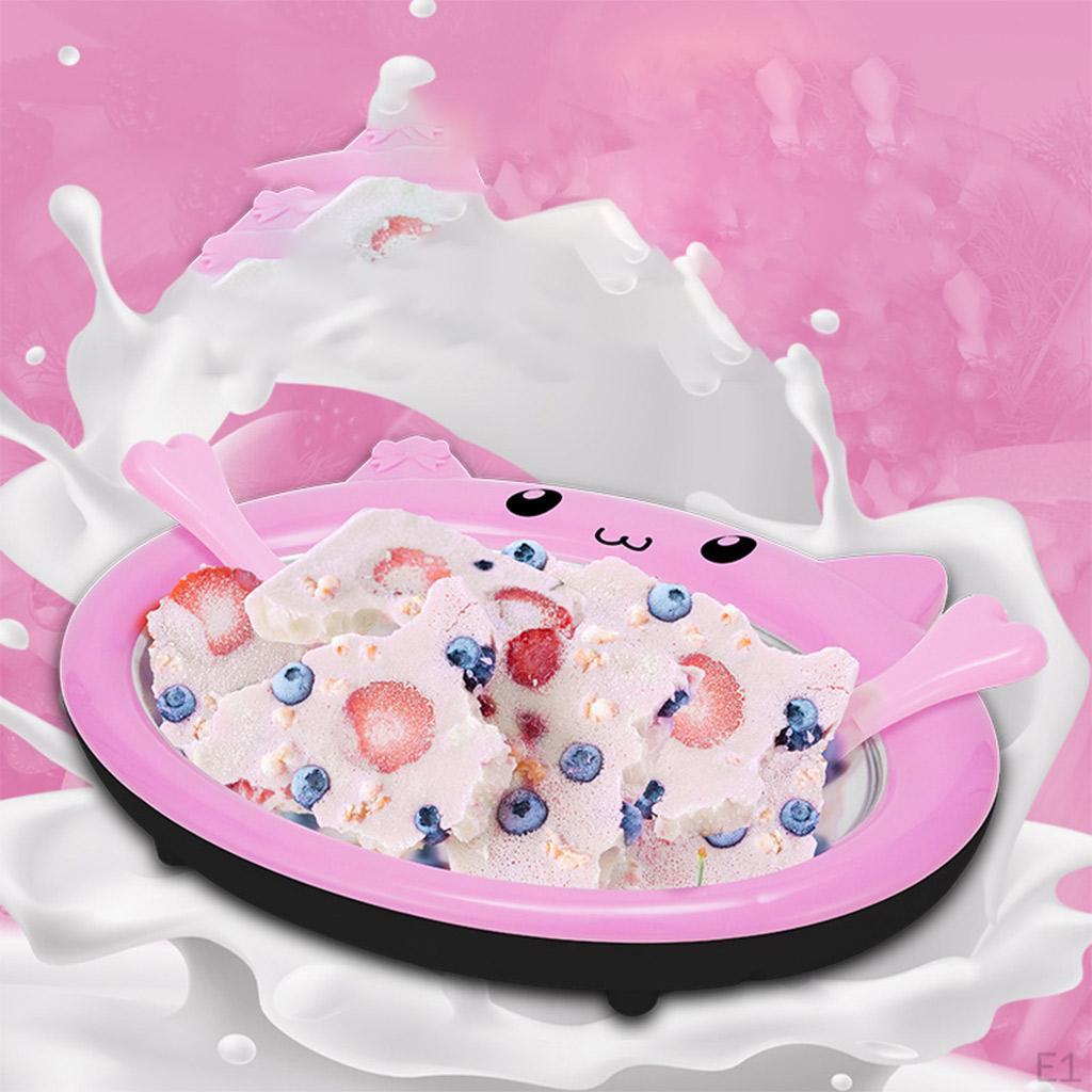 Cute with 2 s DIY Plate Yogurt Mini Freezer Machine