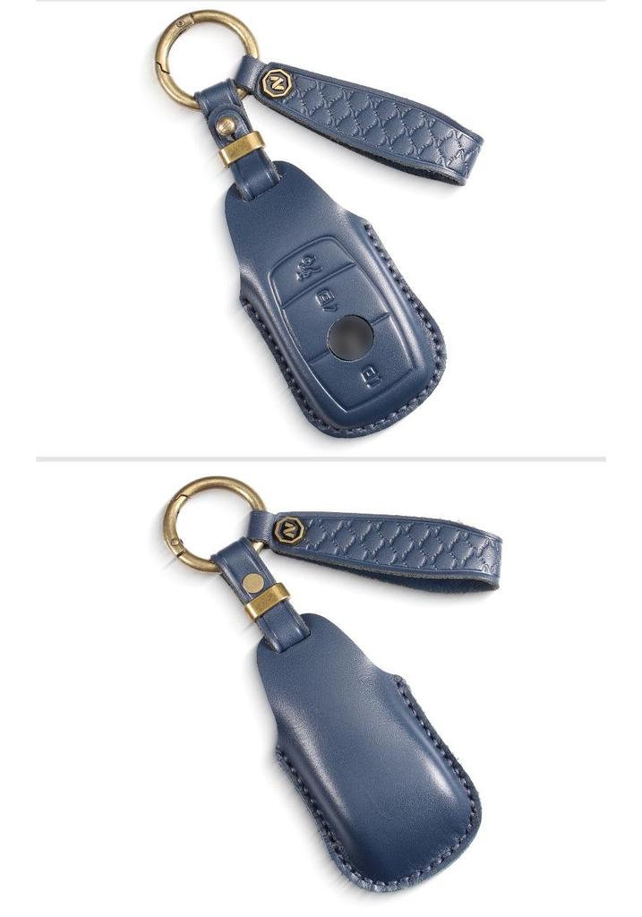 Mercedes-Benz Genuine Leather Key Case for C260L/E300L/GLC300L/A200L/GLE/GLB/GLA Models