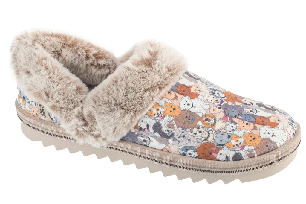 Skechers Slip-Ins: BOBS Keepsakes Lite - Paw Jams, Womens Multicolour Slippers