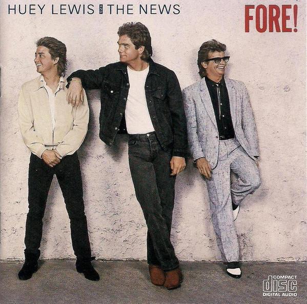

CD HUEY LEWIS & THE NEWS - Fore! F221534 Chrysalis 1986 US Rock Used
