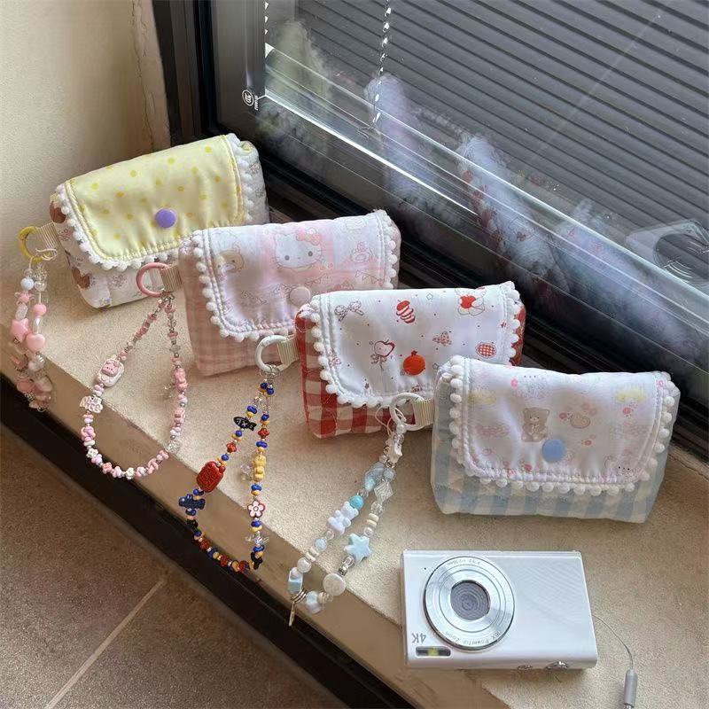 Cute Hanging Bag 2025 Coin Purse Versatile Ccd Storage Bag  High-looking Headphone Bag Card Bag New Key Bag Women's Coin Purse