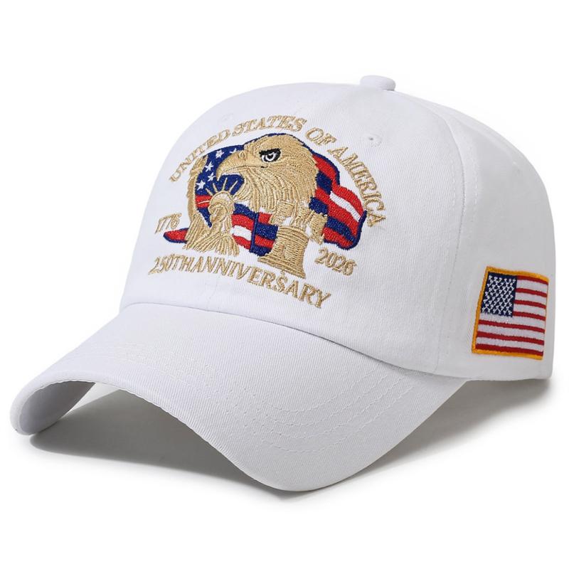 Embroidered Baseball Cap Unisex Sunshade Cap Outdoor Sunscreen Cap