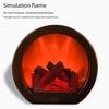 European Style Portable LED Flame Effect Night Light – A Retro Decorative Lamp for a Cozy Atmosphere