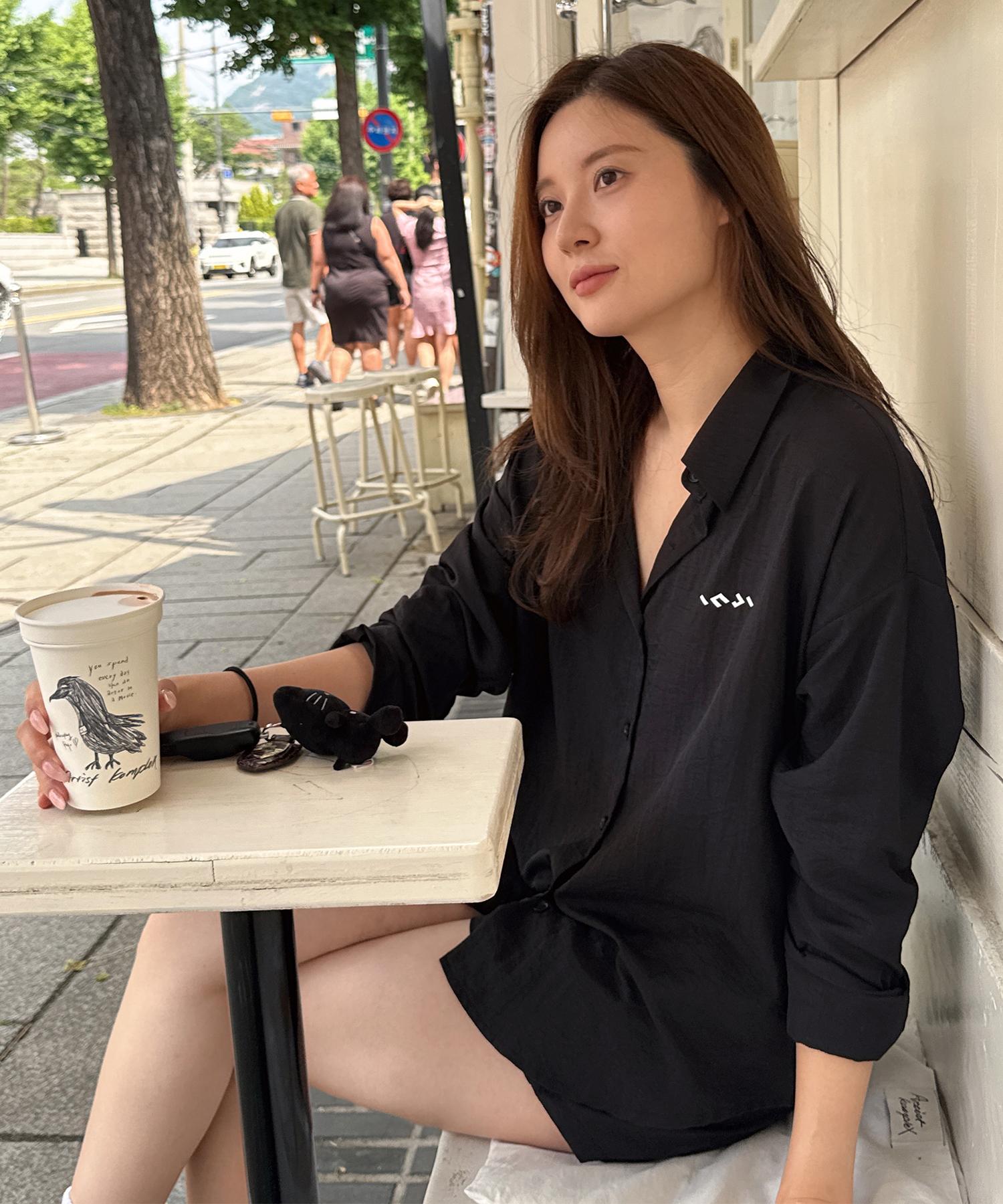 Ingi Active Cielo Cover-Up Shirt Black One/Free
