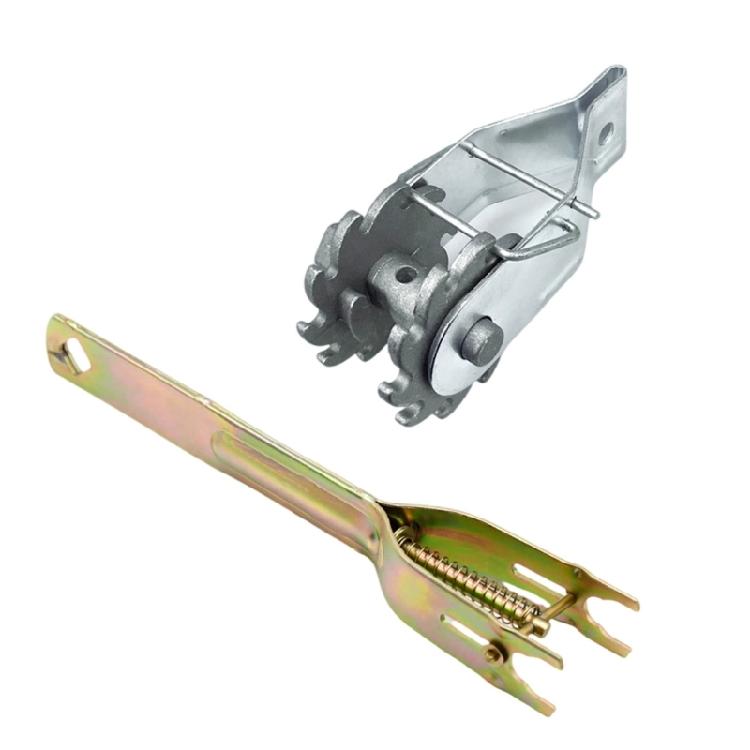 Fence Tensioner Ratcheting Handle Electric Fence Tightener Set for Fence Repair Tool Agricultural Farm Fence Strainer