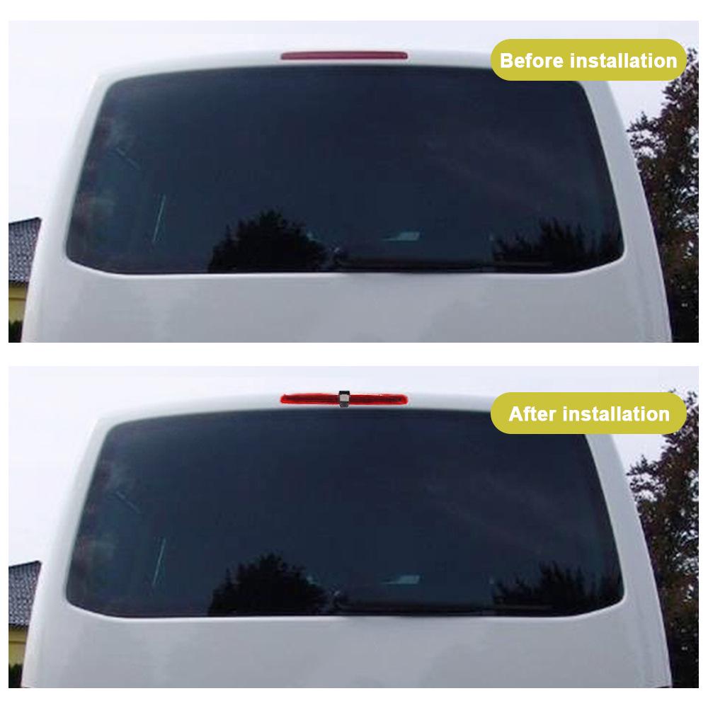 VW T5 High-Mounted Brake Light HD Reversing Camera with Scale 12V.