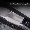 For BYD Yuan Plus ATTO 3 Car Door Storage Box Four Doors Central Control Armrest Box Compartment Storage Auto Accessories