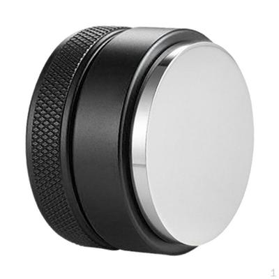 58 mm Siebträger-Tamper, Kaffee-Nivellierer, Einstellbare Tiefe - Professionelle Espresso-Hand-Tamper