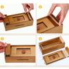 Surprise Secret Box Brain Teaser Wooden Puzzle Boxes with Hidden Compartments Creative Gift Ideas For Adults Teens Kids