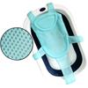 Nyfødt Justerbar Badekarpute Setepute Kryssformet Anti-skli Baby Bath Net Mat Barn Badekar Dusj Vugge Seng Sete
