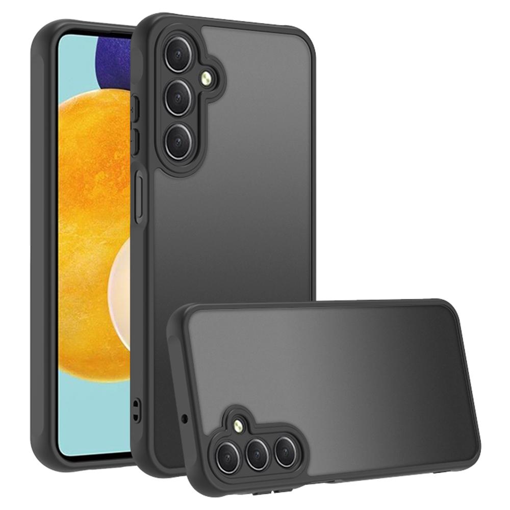 

Для Samsung Galaxy A25 5G (Глобальный) (161.0мм) Чехол Матовый на ощупь PC+TPU Противоударная Задняя крышка для телефона A