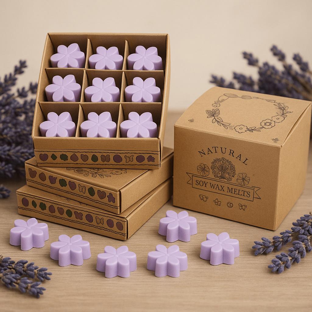 Lavender Wax Melts Box