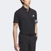 Adidas Aeroready Color Block Short Sleeve Polo Shirt Men Polo Shirts Black IN9057