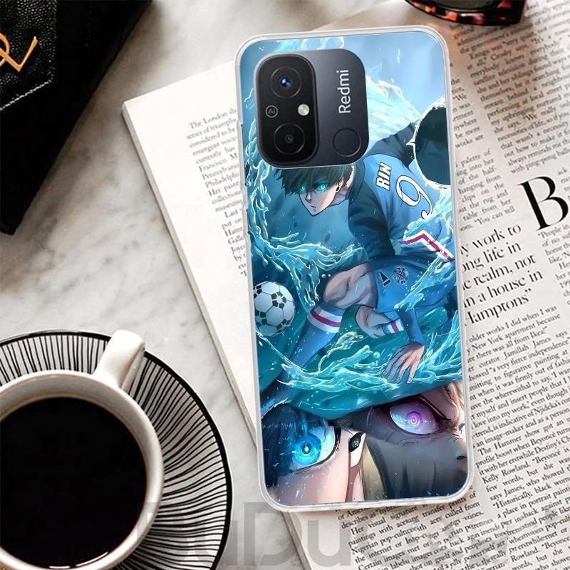 Blue Lock Isagi Yoichi Cover For Xiaomi Redmi 14C 13 13C 12 12C 10 10C 9 9C 9T 9A Phone Case 10A 8A 8 7A 7 6A 6 Pro K70 K60 K40