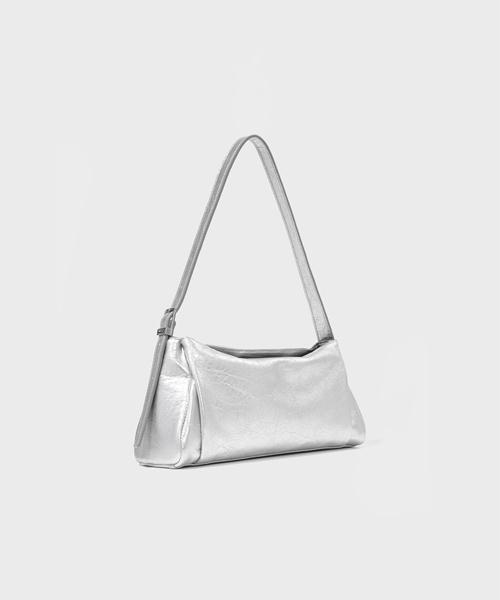 Demaker Bicorn Shoulder Bag-Silver