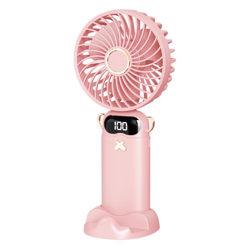 2025 Foldable Neck-Hanging Portable Mini USB Fan - Silent and Compact 0mAh