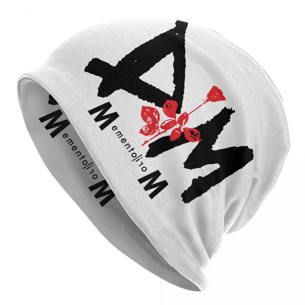 Custom Depeche Cool Mode Electronic Rock Beanie Cap Unisex Winter Warm Bonnet Femme Knit Hats Outdoor Skullies Beanies Caps