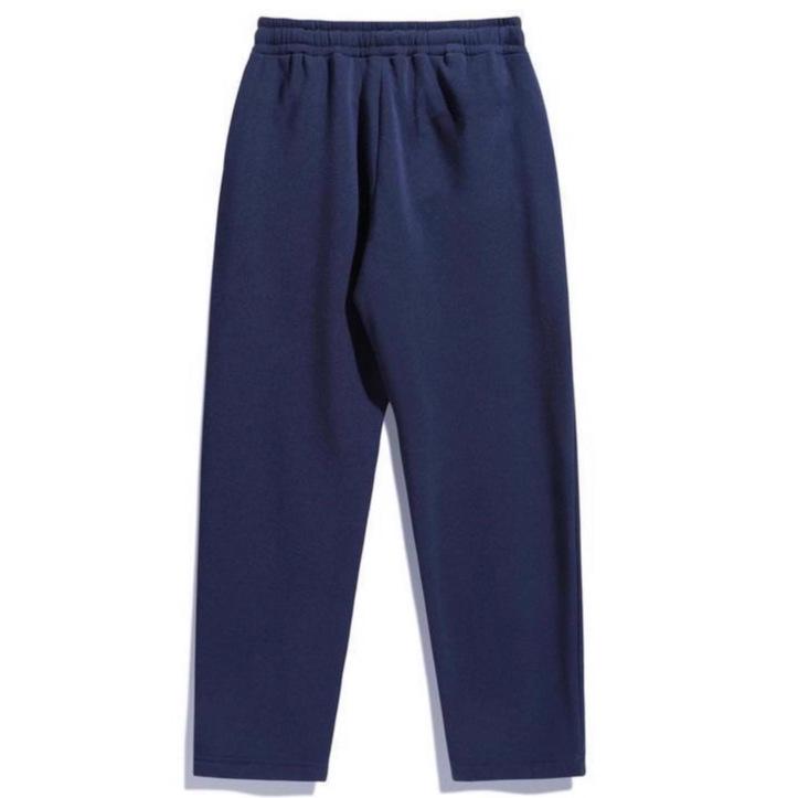 Europäische & Amerikanische Damen Plus Samt Locker Hohe Taille Einfarbig Jogginghose - Herbst/Winter Kollektion 2025