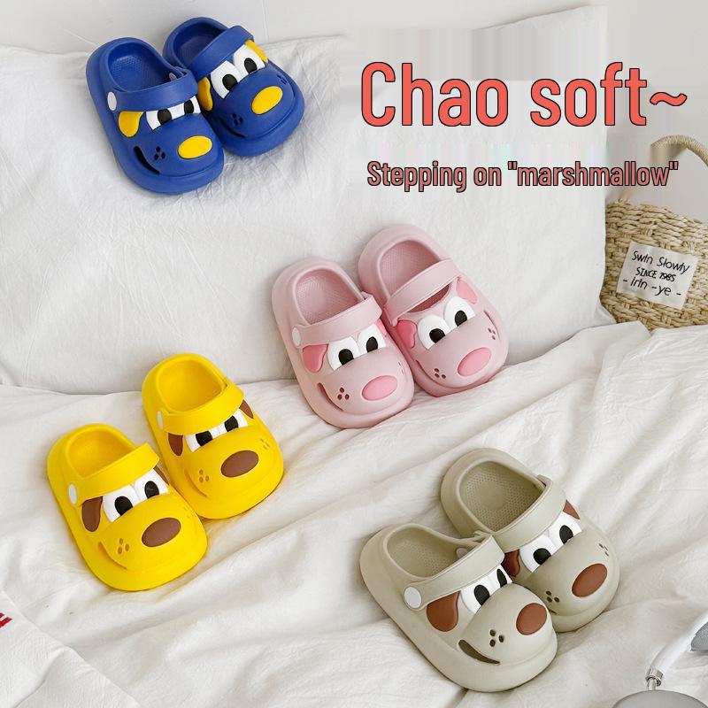 Waterproof Anti-collision Toe Cap Slippers - Baby & Toddler Sandals for Boys & Girls (1-Year-Old)