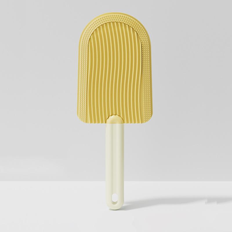 

Новый кошачий гребень для собак, портативный массажный гребень для домашних животных, двухсторонний скребок для удаления шерсти, товары для животных, косметические товары жёлтый