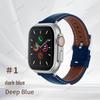Echtes Leder Mikrofaser Apple Watch Armband für iWatch