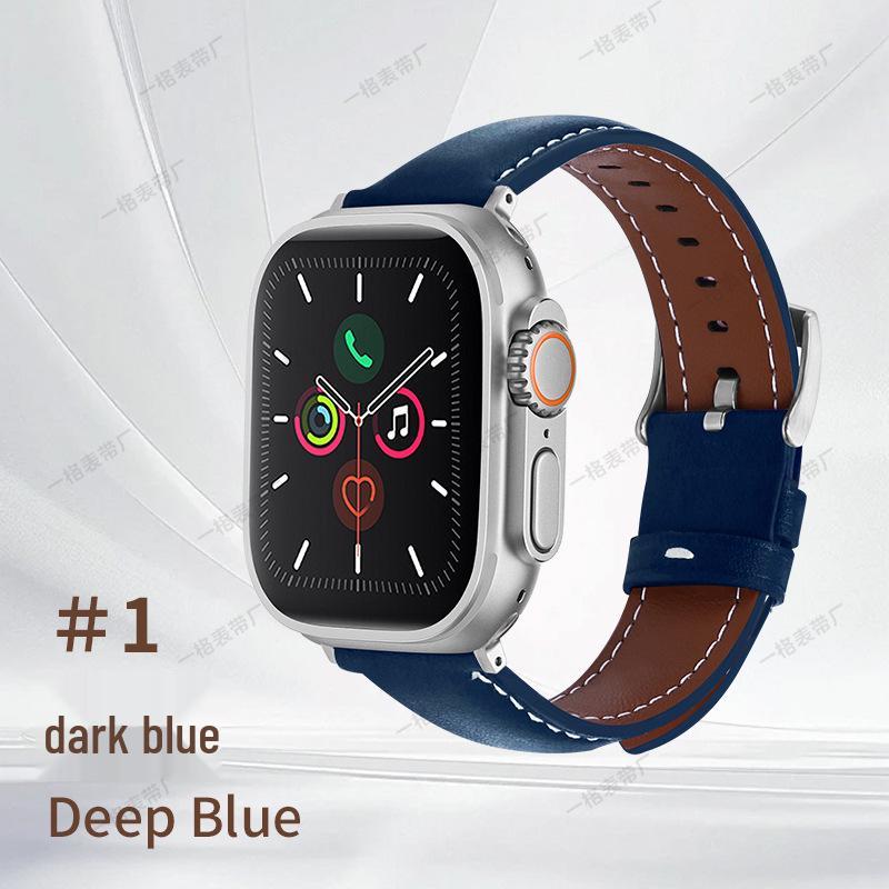 Echtes Leder Mikrofaser Apple Watch Armband für iWatch