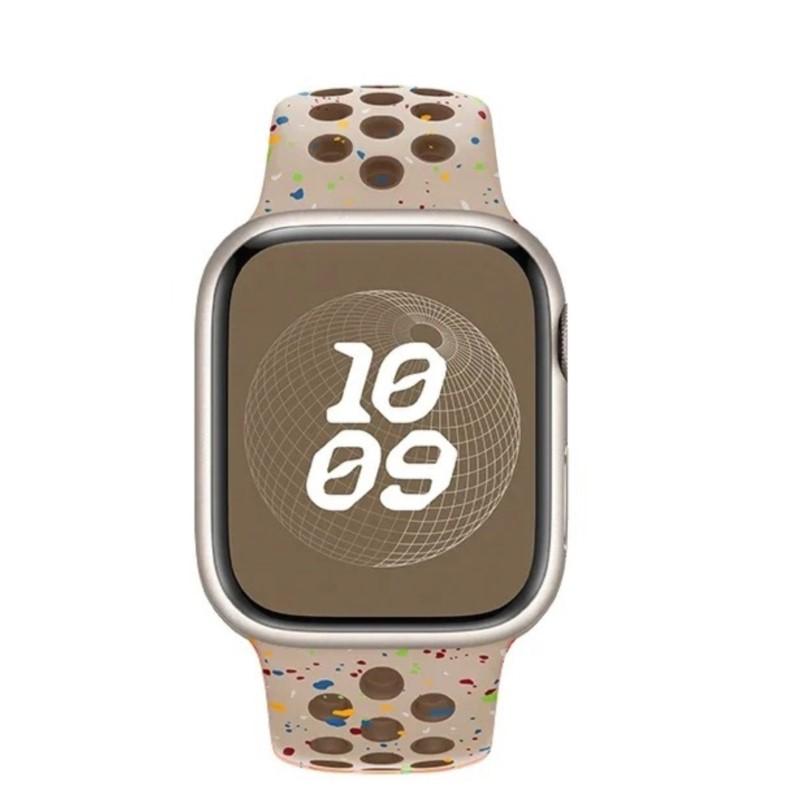 Silicone band For Apple Watch 11 strap 44mm 40mm 45mm 41mm 42mm 46mm correa bracelet iWatch Series 10 8 SE 3 6 7 9 Ultra 2 49mm