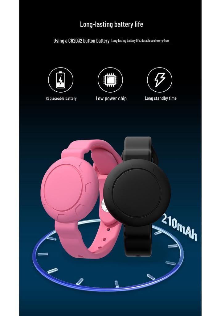 Cross-border GPS Tracker Watch for Kids and Seniors - Anti-Lost Monitoring Device