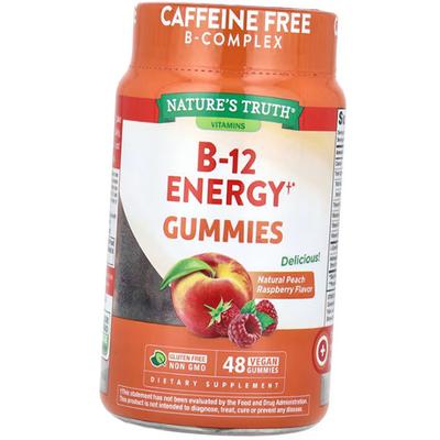 Витамины Группы В Для Энергии, B-12 Energy Gummies, Nature's Truth  48вегтаб Персик-малина (36509045)