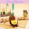 Portachiavi Peluche Serie Frutta Con Imbottitura in Cotone PP Per Decorazione Borsa e Regalo