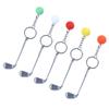 Car Key Chain Bag Charms For Gift Metal Keychain Golf Ball Key Chain Mini Golf Racket Ball Pendant