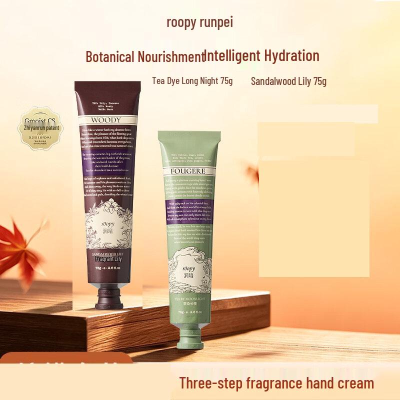 Roopy Fragrant Botanical Hand Cream Duo Set