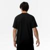 Dry Aeroflow Game Shirt, Short Sleeve, Dynamotion Fit, Highly Breathable, Perfect for Tennis and Badminton, Unisex, Black, Size S (62JAC012)