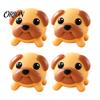 Funny Tongue Out Puppy Tongue-Popping Pug Fidget Toy, Press & Pop-Out Squishy Soft Office Desk Accessories Squeeze Stress Relief Desktop Gift for Kids