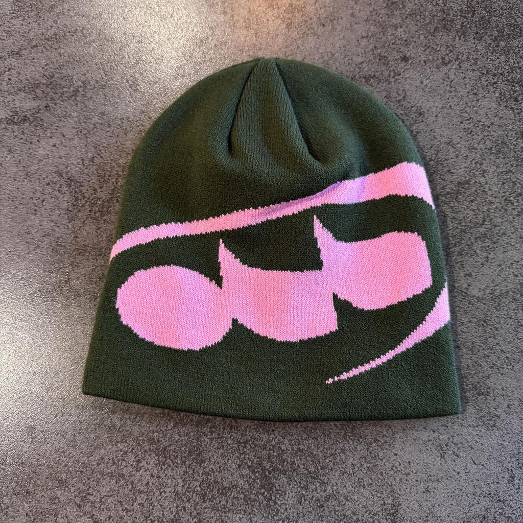 Trendy Women Jacquard Pattern Warm Acrylic Knit Beanie Hat For Wear Casual