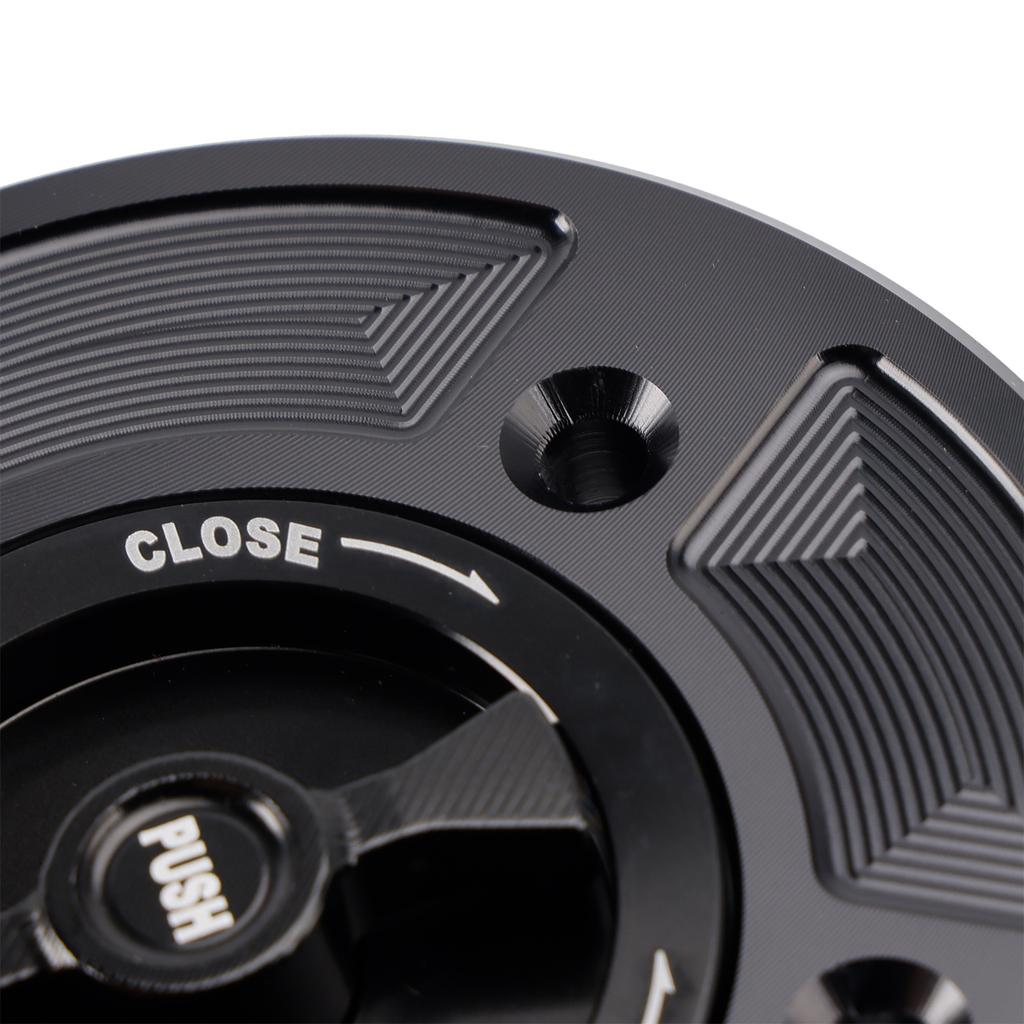 Quick Release Racing Fuel Gas Tank Cap For Kawasaki ZX-6R Ninja ZX636 2019-2025