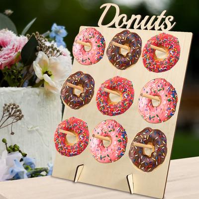 Diy Wooden Wedding Donut Walls Holder Stand Wood Centerpiece Bar Birthday Baby Party Decoration At A Low S On Joom E Commerce Platform - Donut Stand For Party Diy Diy Wooden Wedding Donut Walls Holder Stand Wood Centerpiece Bar Birthday Baby Party Decoration At A Low S On Joom E Commerce Platform - Donut Stand For Party Diy