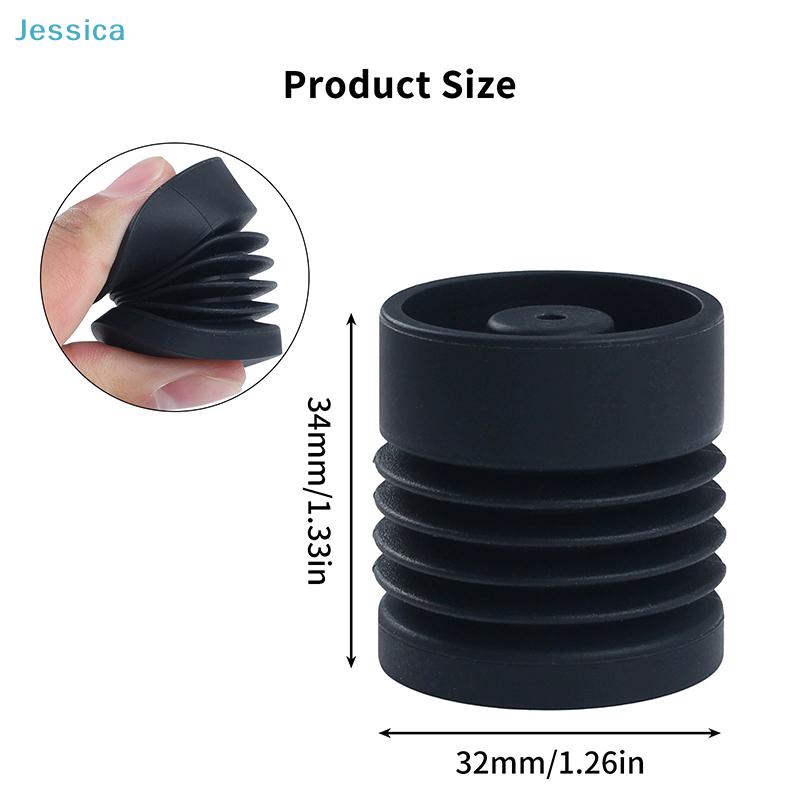 4Pcs Black Rubber Feet Pads For Centauri Carbon 3D Printer - Anti-Vibration Stability Support Accessories