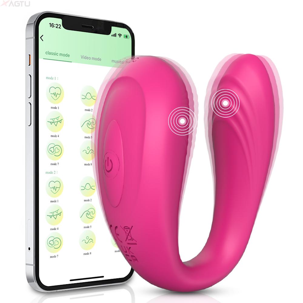 Sex Toys  2In 1Anal Plug Penetration Vagina Vibrator Masturbation Tools for Couple Anal Masturbator Adult Toy Sex Machine